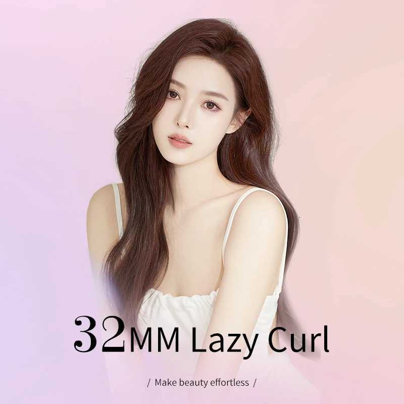 Hair Curler Large Volume Does Not Hurt The Hair Perm Negative Ion 32mm Bangs Lasting Syling Electric Curling IronT251210