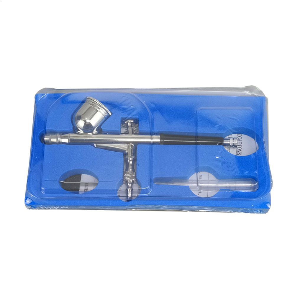 HD-130 External Adjustment Art Airbrush Set Model Spray Painting Nail Art Set 02 03 05 08m 210719