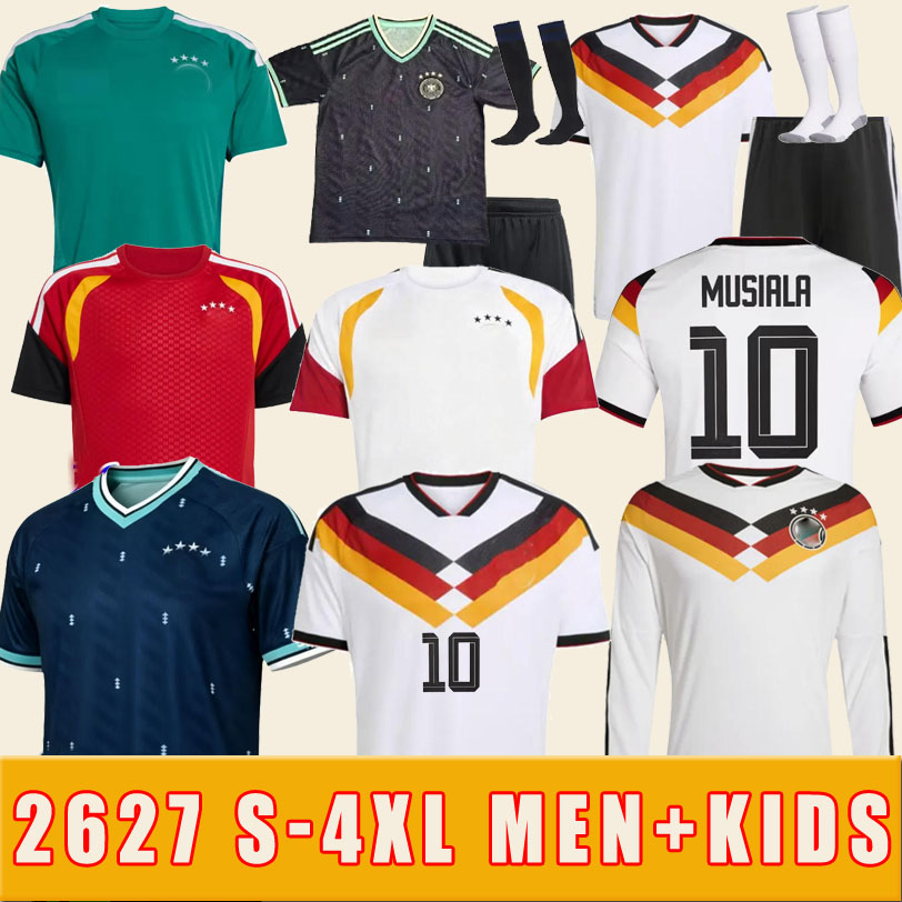 2025 2026 S-4XL GermanyES jersey World Cup 2627 soccer jerseys Kit football shirts men kids set Deutschland HAVERTZ GNABRY Long sleeves goalkeeper training