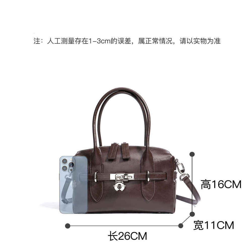 Luxury Bag Designer Shoulder Bags Totes Hobo New Cowhide Elegant Women S Autumn Winter Handbag Large Capacity Fashion Commuter Crossbody Bag