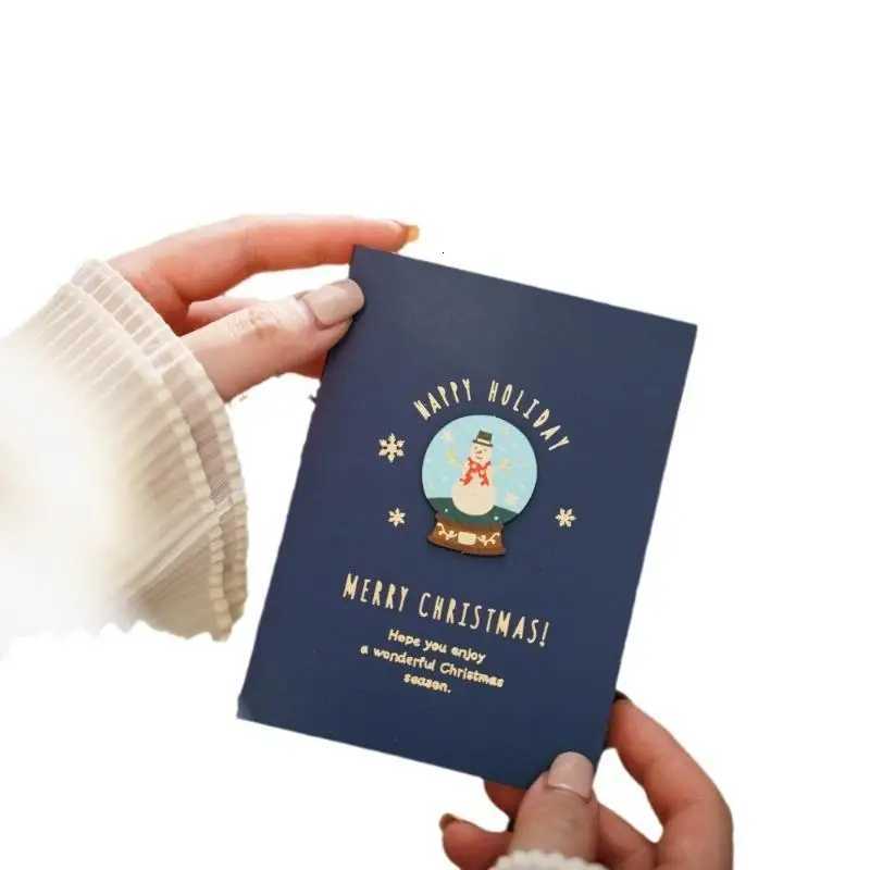 Merry Christmas Cards Set With Envelope New Year es Christmas Gifts Decorative Greeting Xmas Postcards For Xmas 2026 H251210