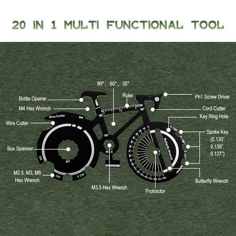 Creative Gift Outdoor Multi Functional Tool Coffee Mug Set Bicycle Design Novelty Cups Perfect Gift Ideas for Dad and Men C251210
