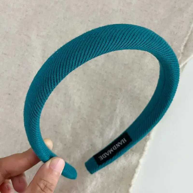 Bohen Mixed Color Knitted Hair Hoop Wen Simple And Versatile Wide Edge band Fashionable Hair Accory Y251210