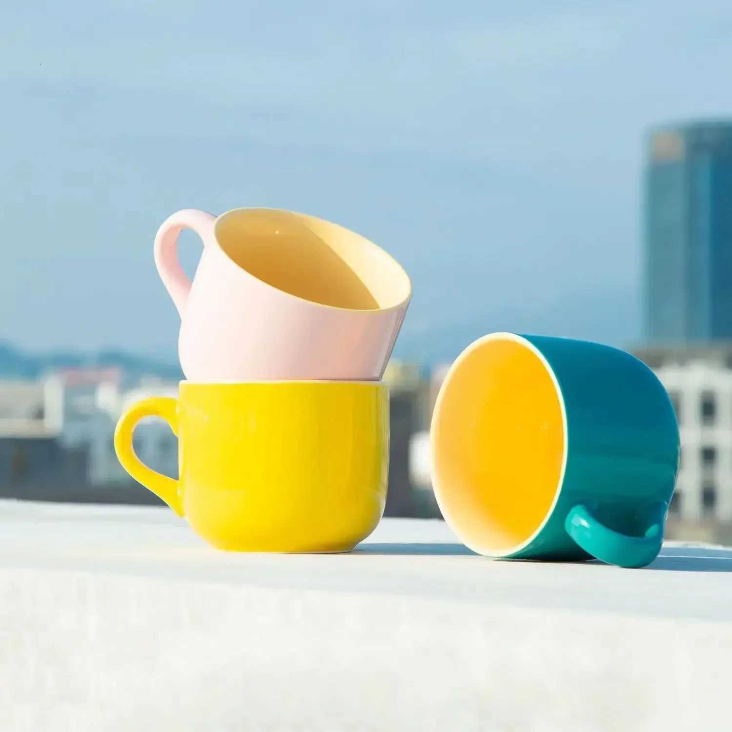 700ml Coffee Mug Large Capacity Ceramic Breakfast Oatmeal Milk Tea Cup Instant Noodles Bowl Novelty Gifts Best for Your Friends C251210