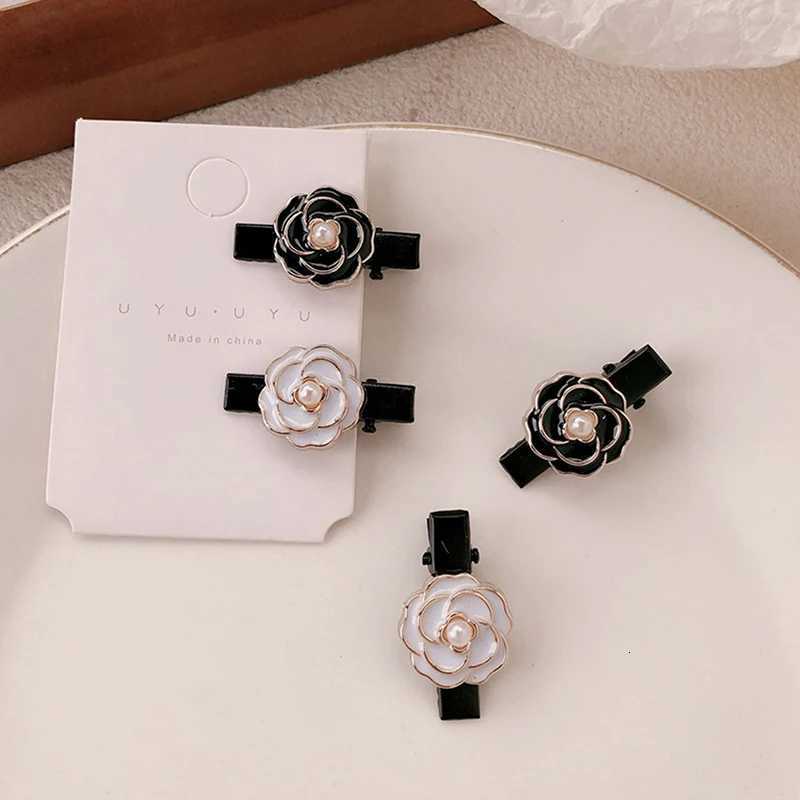 2Pcs Korean Vintage lia wer Hair Clips Pearl Hair Clips For Wen Girls Mini Girls Hair Accories Heaear Ornament Y251210