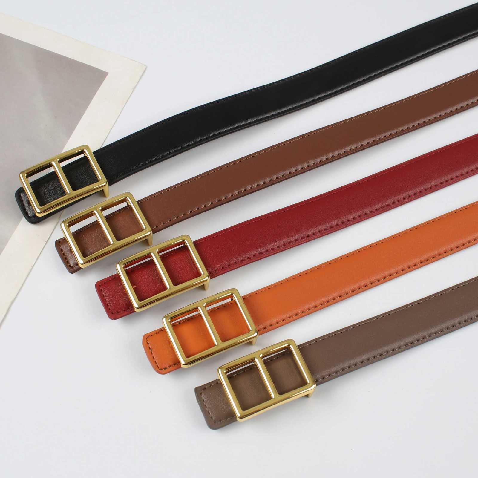 Luxury Womens Elegant Belt for Women High Quality Luxury Brand Designer Jeans Womens Dress Belt Y251210