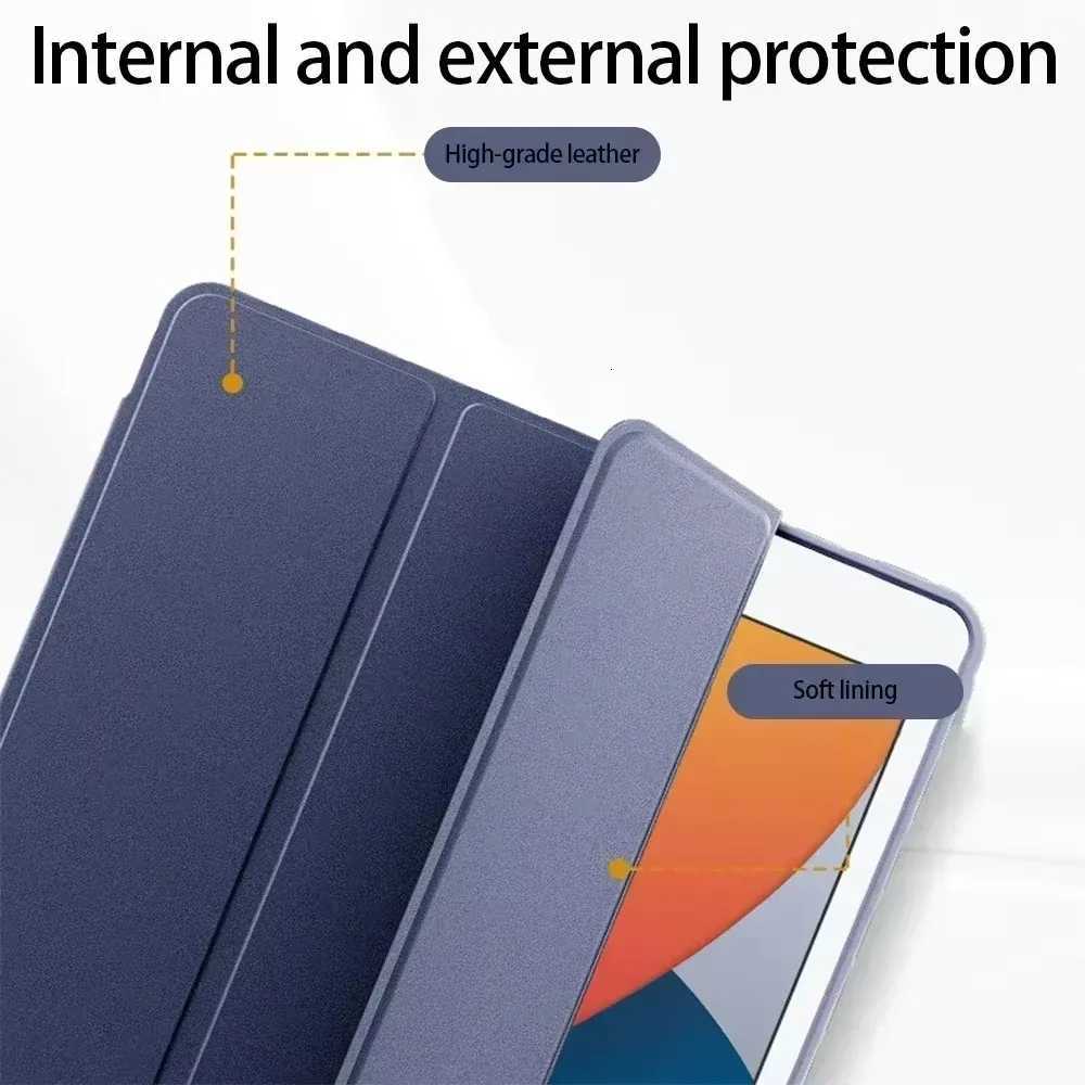 Soft Folio Leather Fl Protective Case Cover For Galaxy Tab S10 S10 Plus 124 S9 FE Plus A9 S8 S7 FE A8 S6 Lite H251210
