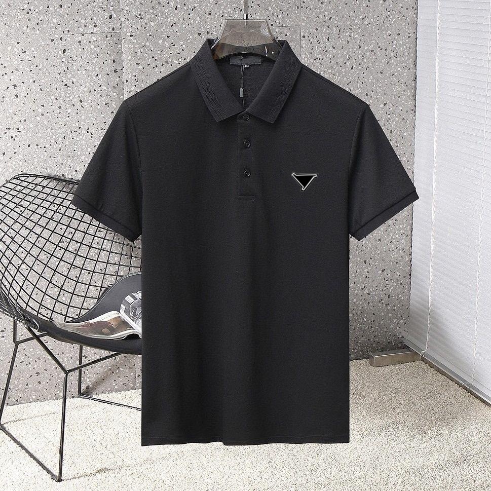 Men's Polos Designer polo shirt men's t shirt tees high-end Polo fashion Cotton V Neck man Tops Tees Woman Tshirts Luxury Casual couple Clothes S-3XL