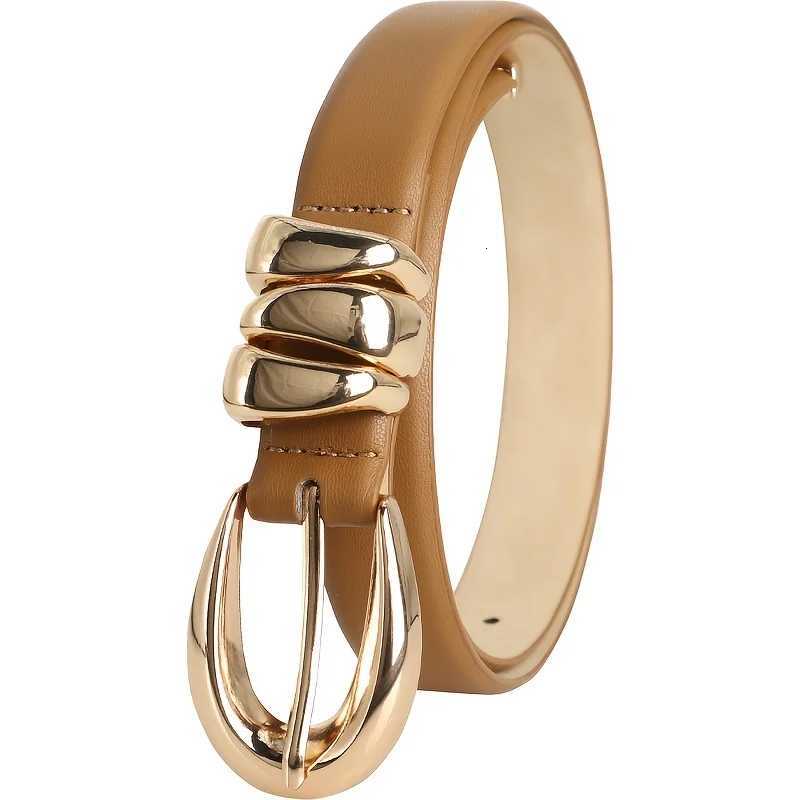 Luxury New Luxury Womens Belt Leisure Fashion High-quality Golden Buckle Belt Design Waist Strap BeltWith JeansSkirtFor Ideal Gifts Y251210