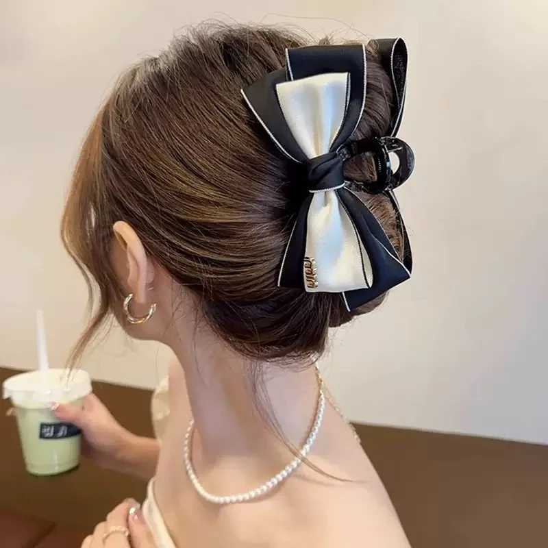 Sweet Style Double-Sided Bow Clip High-End Exquisite Hair Accories For Wen Y251210