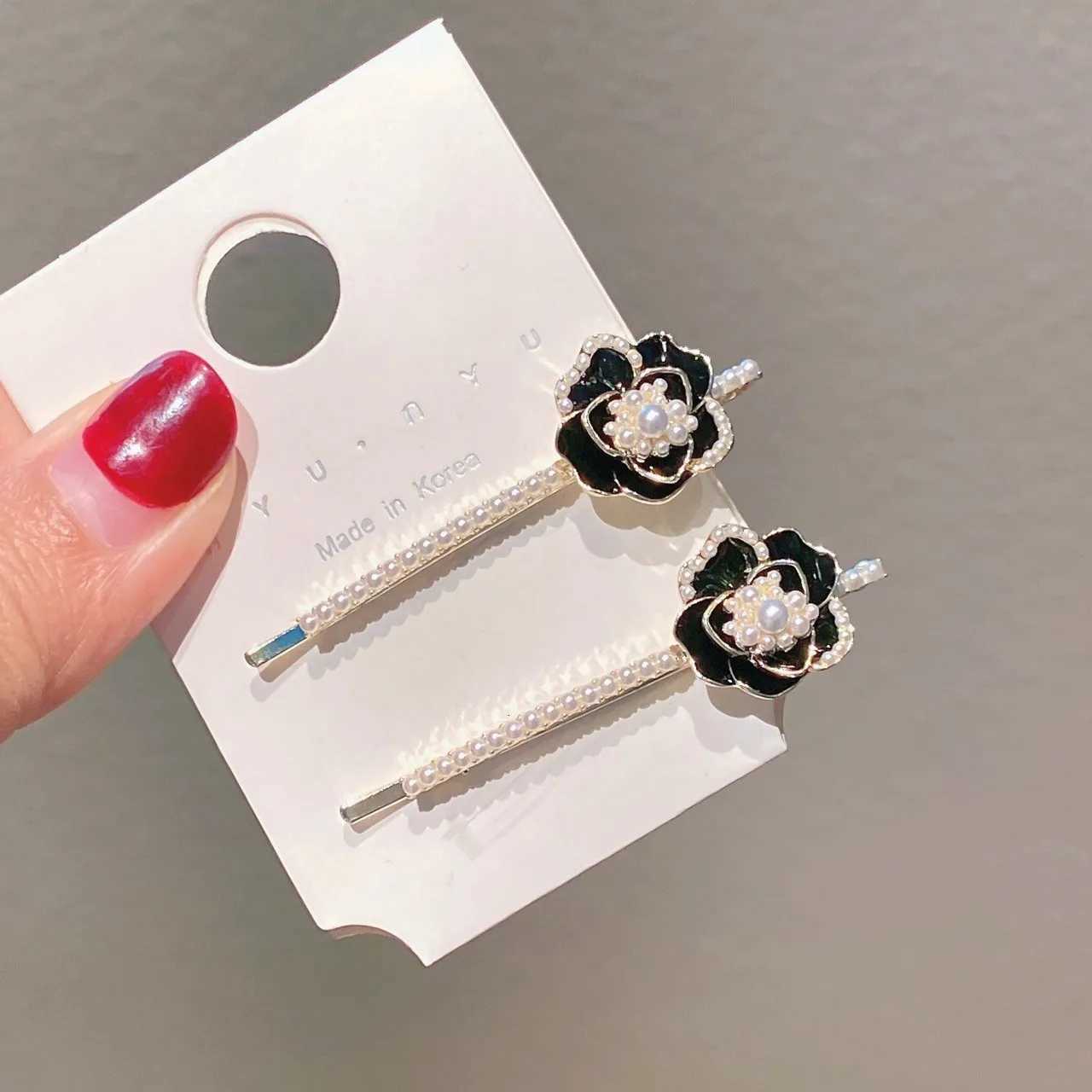 Luxury Wens jewelry lia pearl hair clips broken hair clip fashionable hair accory for wen Y251210