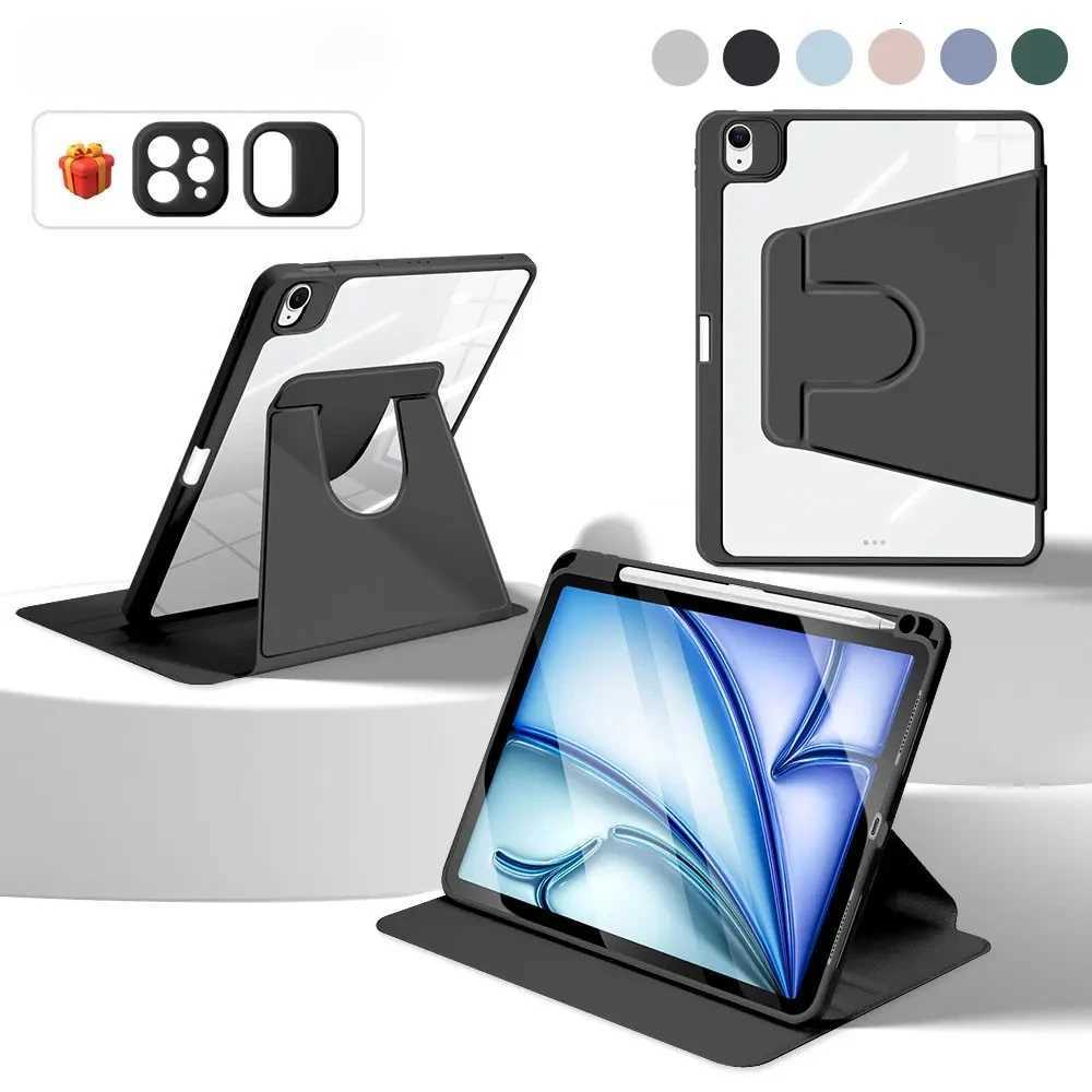 360 Rotation iPad Case for 2024 Air 11 13 M2 Pro 11 13 M4 Air 4 5 109 iPad 7/8/9th 102 10th Gen Pro 11 Pro 129 Mini 6 Cover H251210