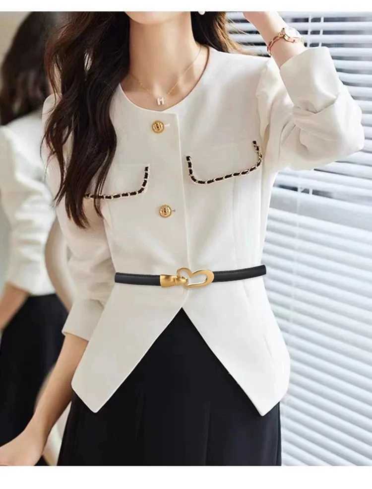 Luxury Luxury Womens Belt Real Leather Decorative All-Match Girdle Love Buckle Leather Belt New For Dress Sweater Coat Suit Jeans Y251210