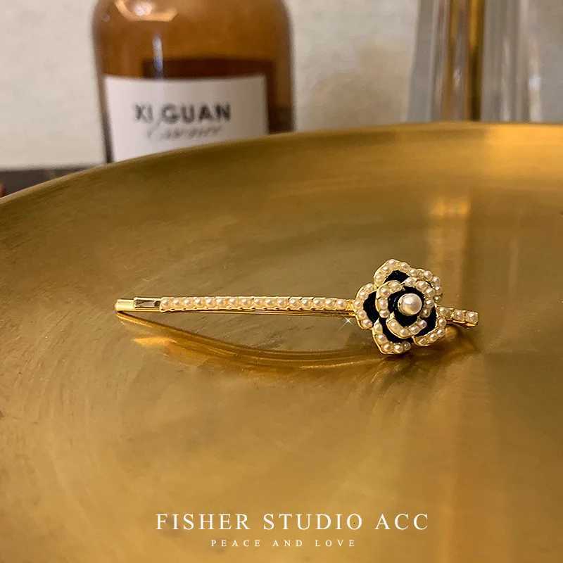 Trend wer Hair Pins Barrettes Hair Accories Girls Side Clips One Word Clips Cute Girly Side Clip gear Barrette Y251210