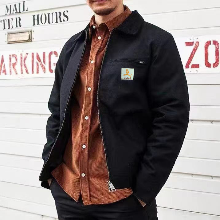 Men's Jackets Winter J140 Active Jacket Quilted 90s Vintage Washed Work Wear Duck J130 Canvas Hooded Y2k Designer Oversize Bomber Detroit Men And