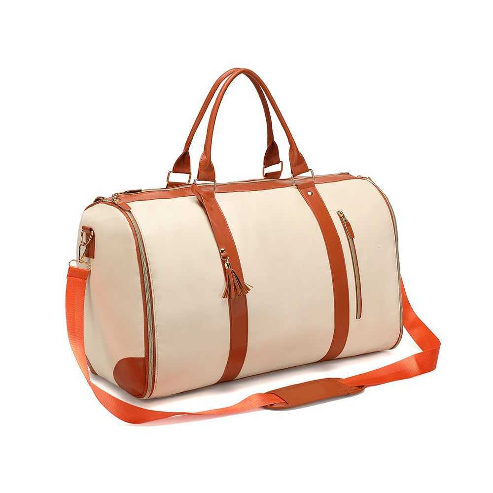 Fi Large PU Folding Suit Storage Bag Wen High Capacity Lage Handbag Travel Sport Outdoor Mti Functi Organizer Y251209