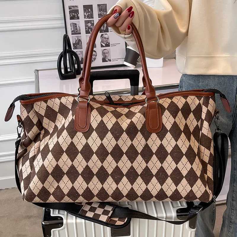 Wens Portable Travel Bag Large-capacity High-end Sports Fitness Travel To Be Produced Storage Short-distance Lage Bags Y251209