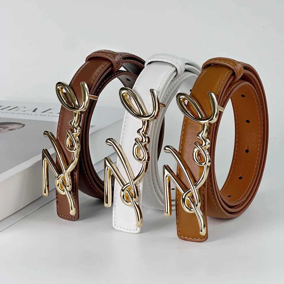 Luxury Womens Belt with Alloy Buckle Durable and Durable PU Material Stylish Design Featuring a Stylish Design Y251210
