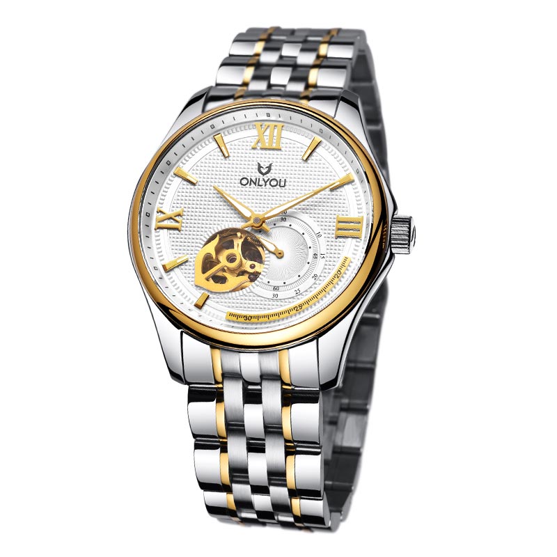 ONLYOU Classic Men's Watch, Suitable for Both Casual and Business Occasions, 30-meter Water Resistance, An Elegant Gift for Men.