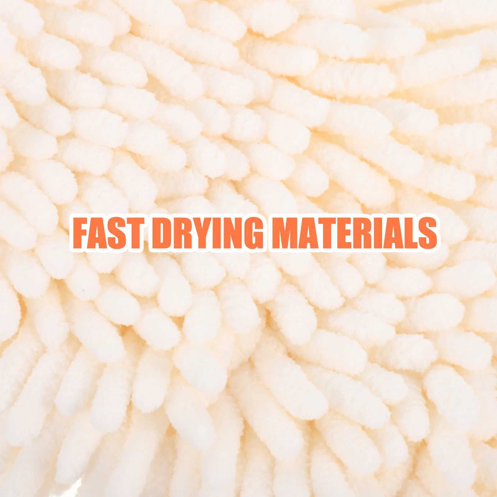 Chenille Rub Hand Towel Hanging Absorbent Fast Drying Soft Touch Bathroom Kitchen Hand Wipe Towels Gadgets for Home C251210