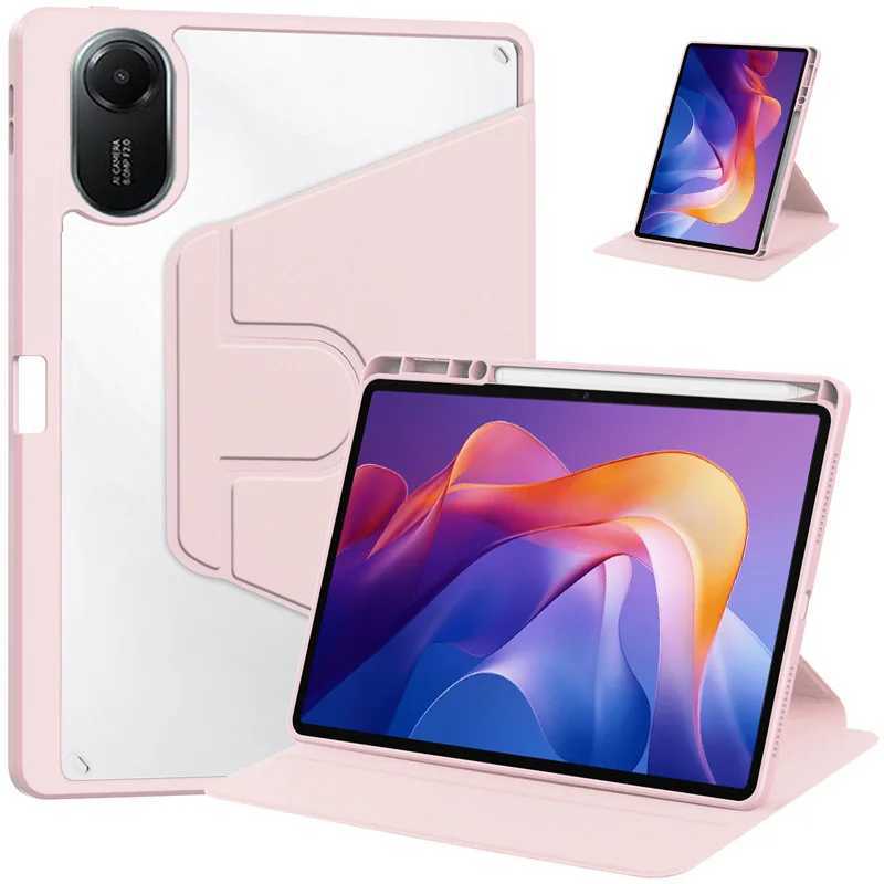 360 Rotation Case for New Redmi Pad 2 Pro 121 Inch 2025 Smart Tablet Case with Pen Holder for Redmi Pad 2 11 2025 Cover H251210