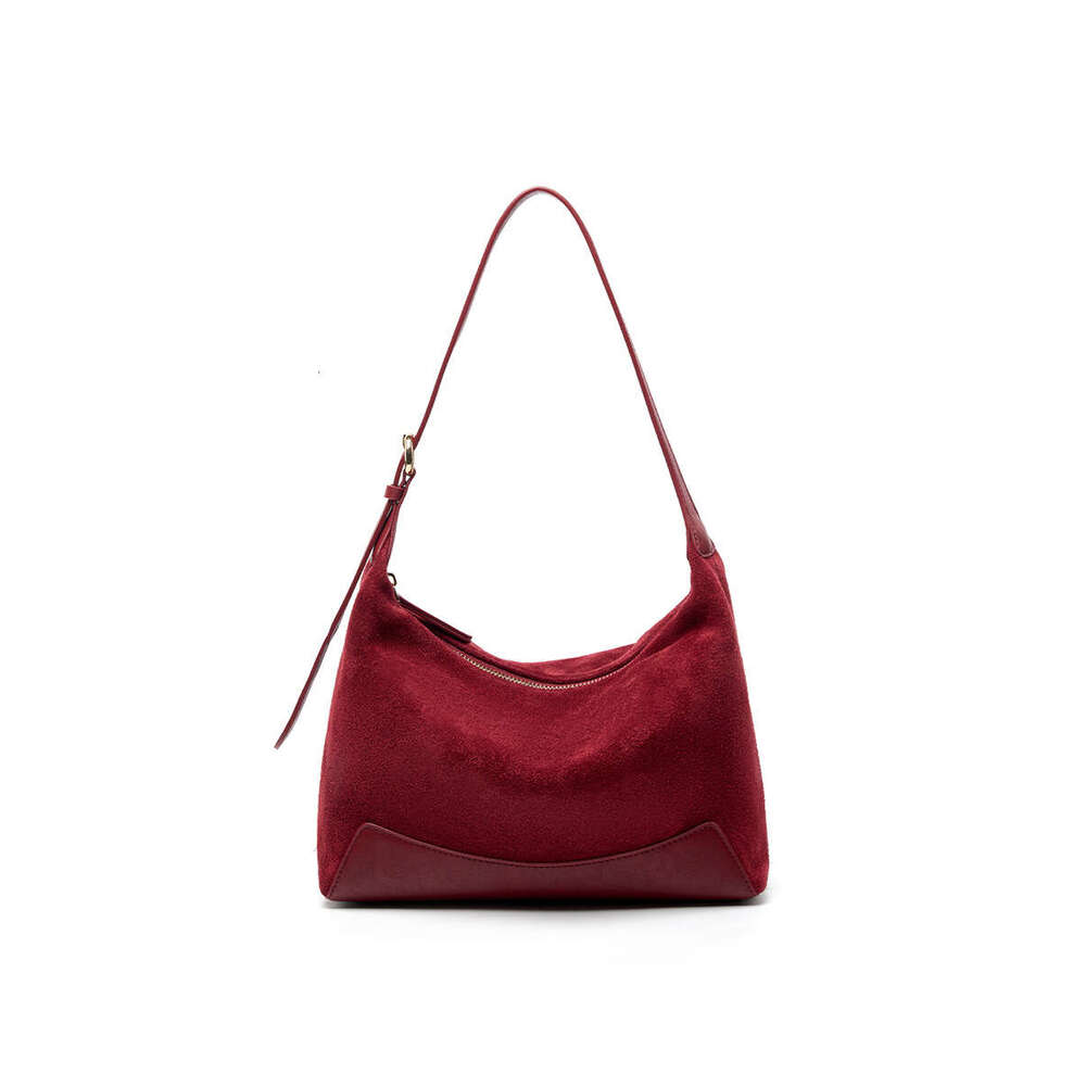 Luxury Bag Designer Hot Selling Women S Matte Suede Dumpling Hobo Commuting Casual Handbag Design Sense Niche Crossbody Bag For