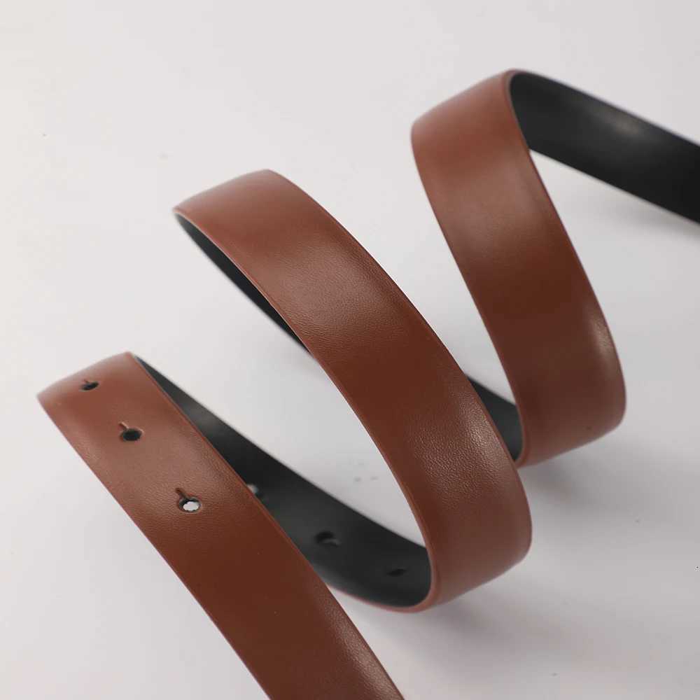Luxury New Fashion C-shaped Smooth Buckle Durable Belt With Womens Business Casual Soft Belt Trendy Birthday Gift For Women Y251210