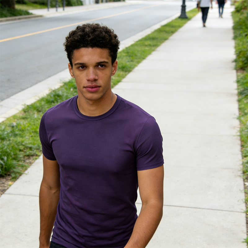 180g100D Marathon quick-drying sports material round-neck T-shirt CF306