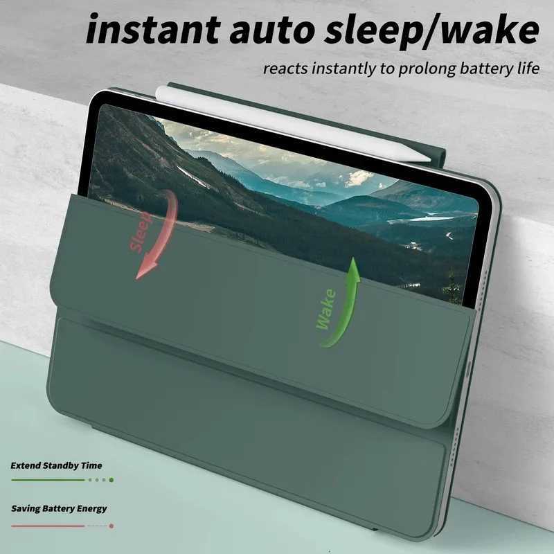 For 2025 iPad11 A16 10 109 2022 Pro 11 129 Inch Magnetic Case iPad Ai 5 109 Mini 6 83 Inch With Magnetic Detachable Cover H251210