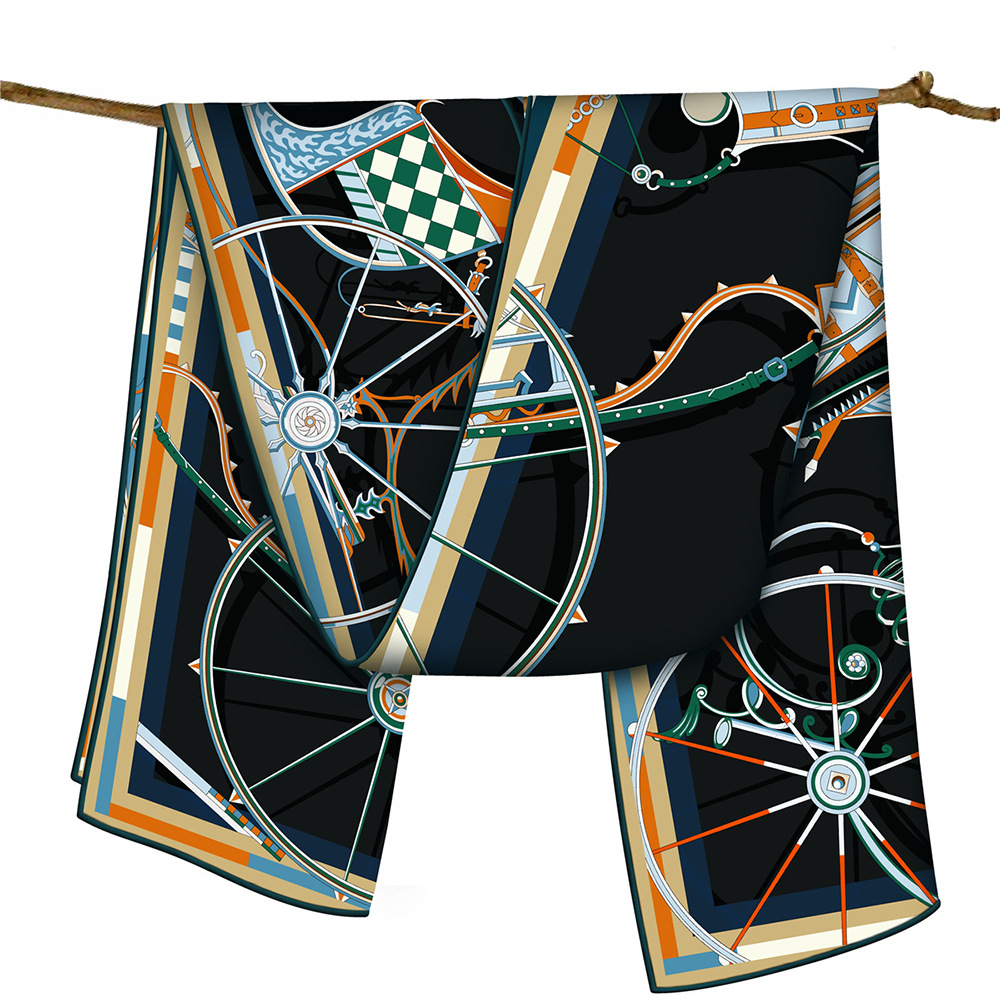 Long Twill Scarf Sc… - image