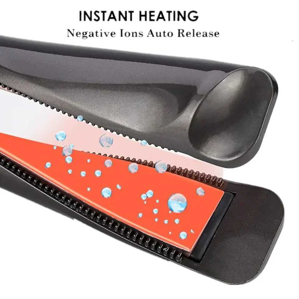 Professional Electric Hair Straightener And Curler 2-in-1 Ceramic Hair Styling Tools with Aluminum Alloy Temperature ControlT251210
