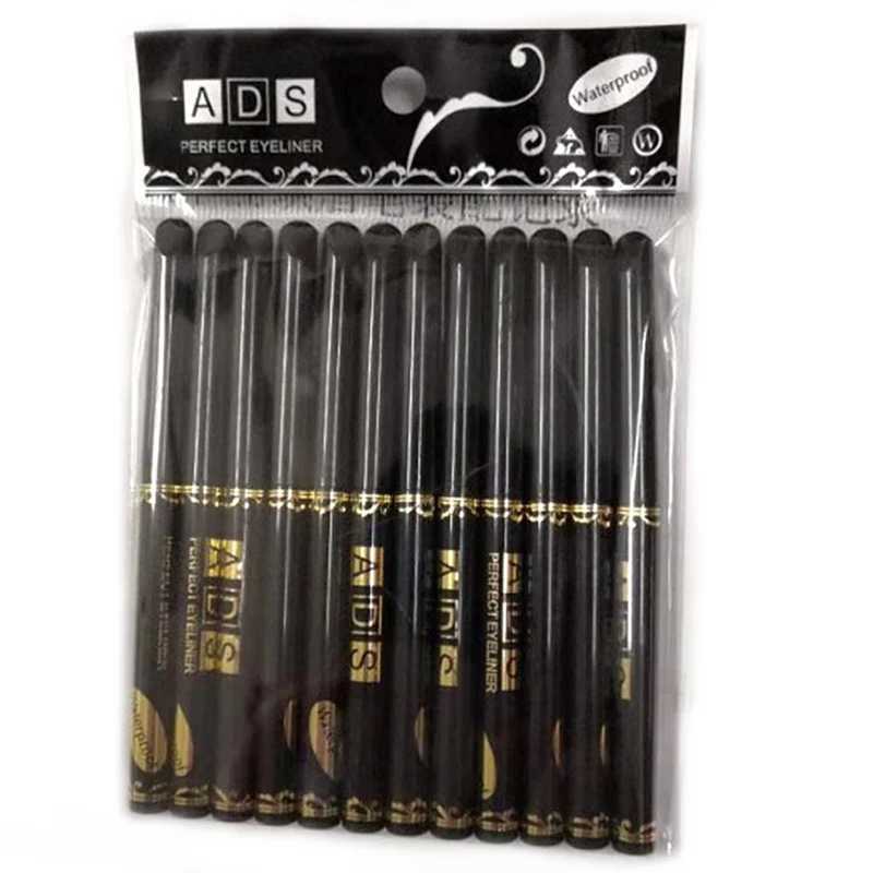 1/5/12pcs Long-Lasting Black Eyeliner Pencils Multi-Function Eyeshadow Pencil Smoky Eye Makeup Eyebrow Eyeliner Pen Makeup Tool H260328