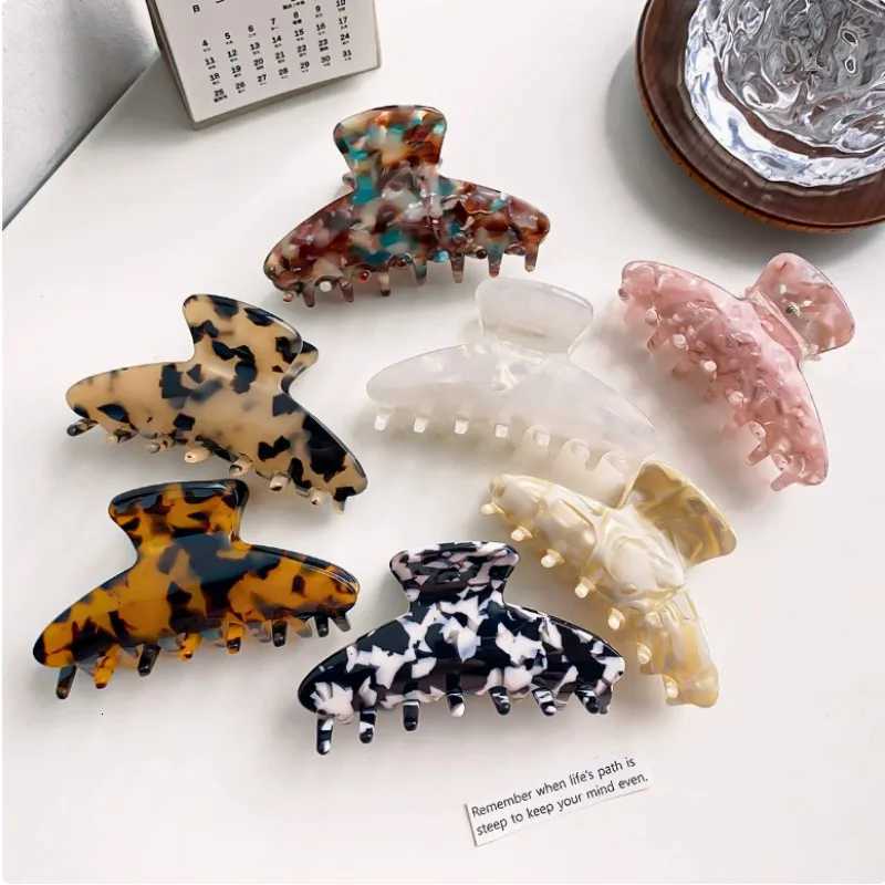 Korean version of letter b hairpin acetic acid arc grab clip girl high ponytail prum hair accories crab hairpin Y251210