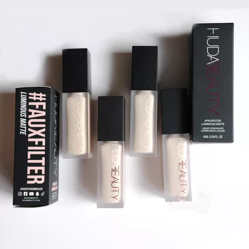 HUDA Beauty FAUXFILTER LUMINOUS MATTE 9ml Long Lasting Eyes Brightening Downplay Tear Troughs Dark Circles Cosmetics In Stock