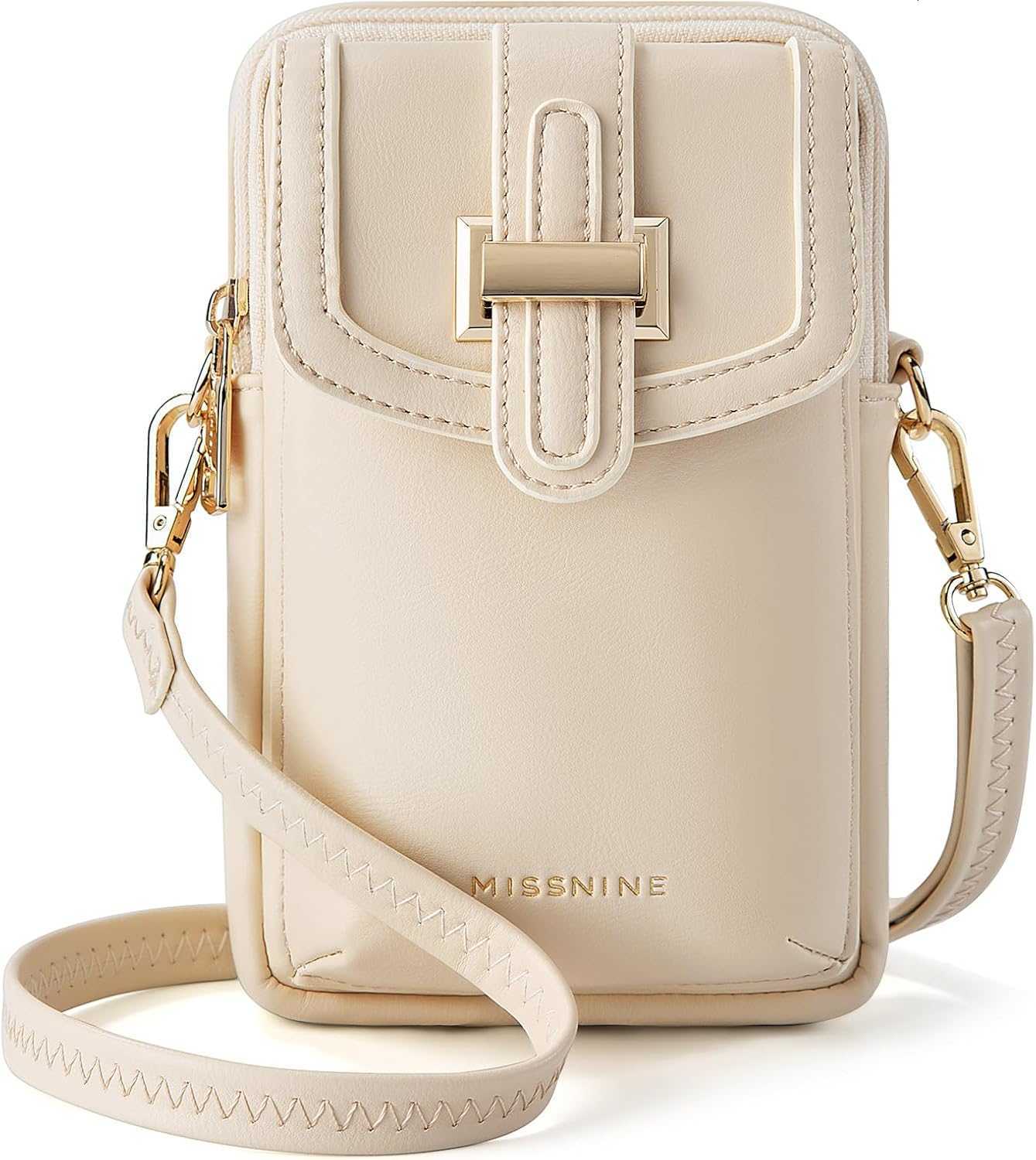 Crossbody Bags for Women Vegan Leather Cell Phone Purses Trendy RFID Wallet Purses with Adjustable StrapM251211