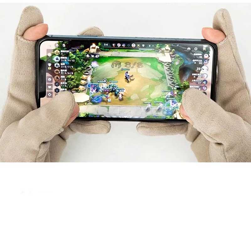 Women Luxury Elegant Style Fashion Gloves Keep Warm Fingertips Clamshell Soft Plush Driving Riding Cute Lovely Sweety Windproof Y251211