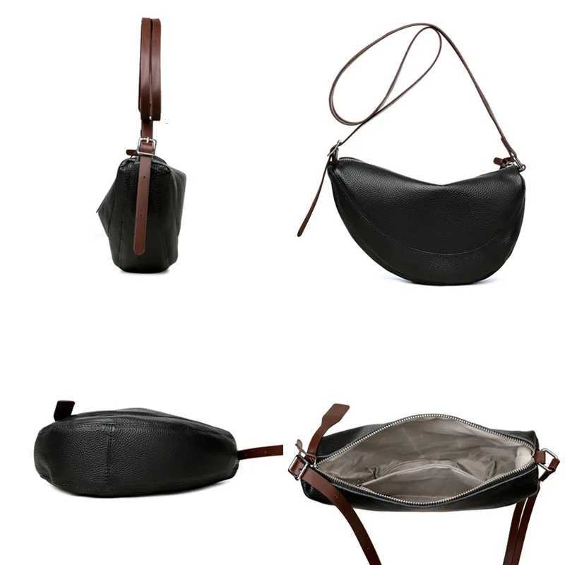 Wen Genuine Leather Handbags Designer Fi Daily Use Purse Fem Shoder bags Luxury Brand Cowhide Ladies Messenger Bags Y251211