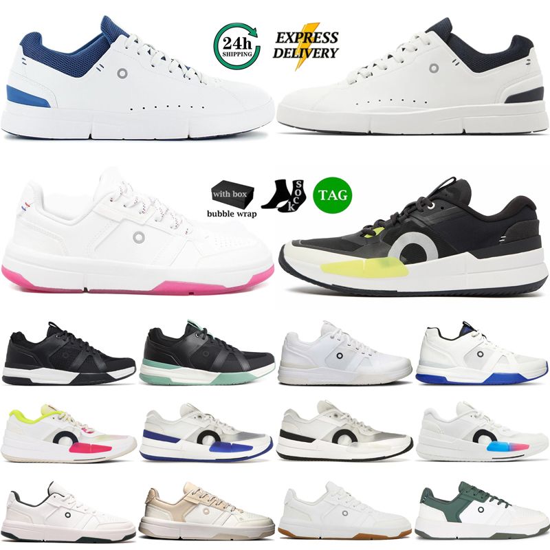 With Box Designer Shoes Cloudds The Roger Advantage Pro Clubhouse Running Shoes Mens Womens Sneakers Black White Skateboard Outdoor Trainers Sports Tenis