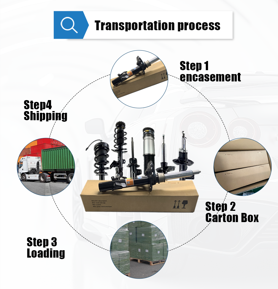 Front Rear 4pcs Shock Absorber strut assembly for Toyota Highlander GSU45 2008-2010 272483 272484 172486 172485