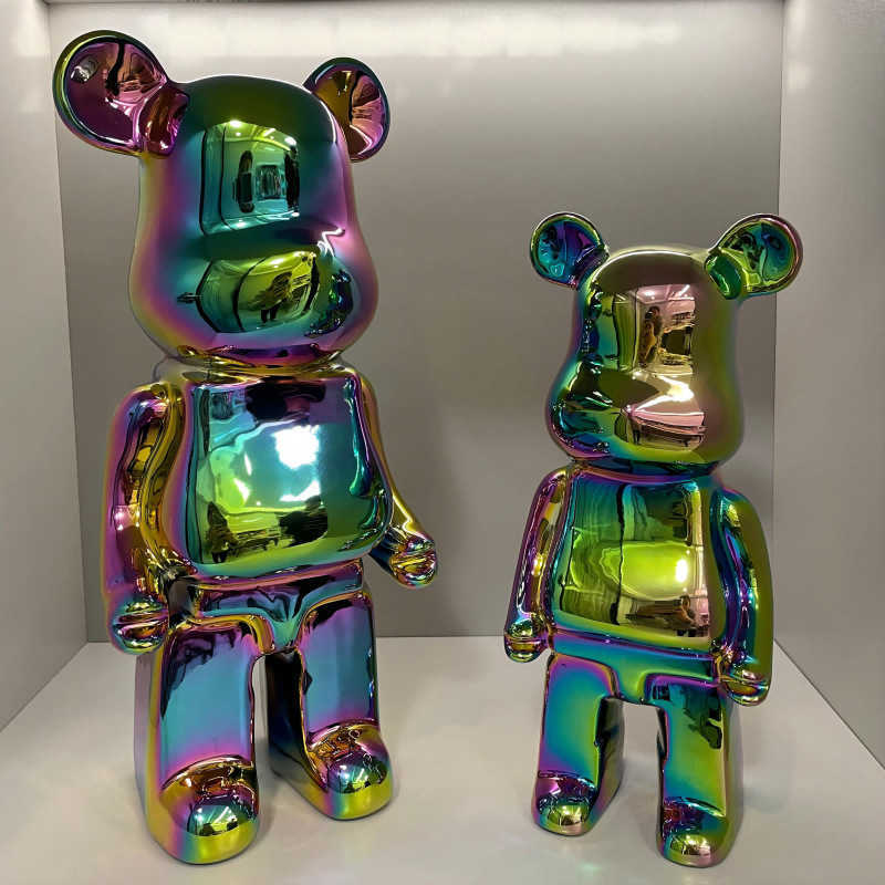 Violent Bear Figurine Money Box Home Living Room TV Cabinet Wine Cabinet Entrance Decoration Trendy Toy T251211