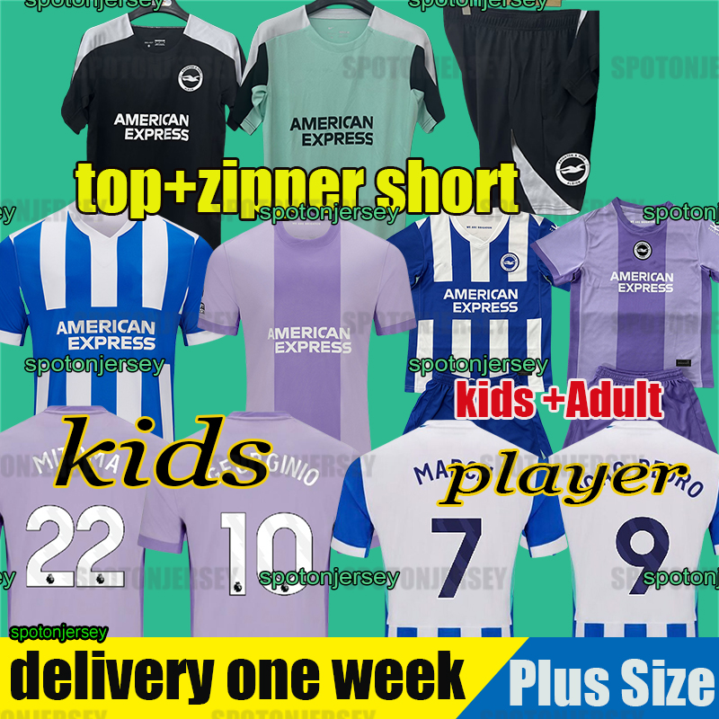 MITOMA 25 26 Brighton jerseys GROSS WELLBECK Seagull BHAFC football shirt MARCH ENCISO PROPPER Men Kids Kit BRIGHTON fc Limited Edition and hove Alb ion player