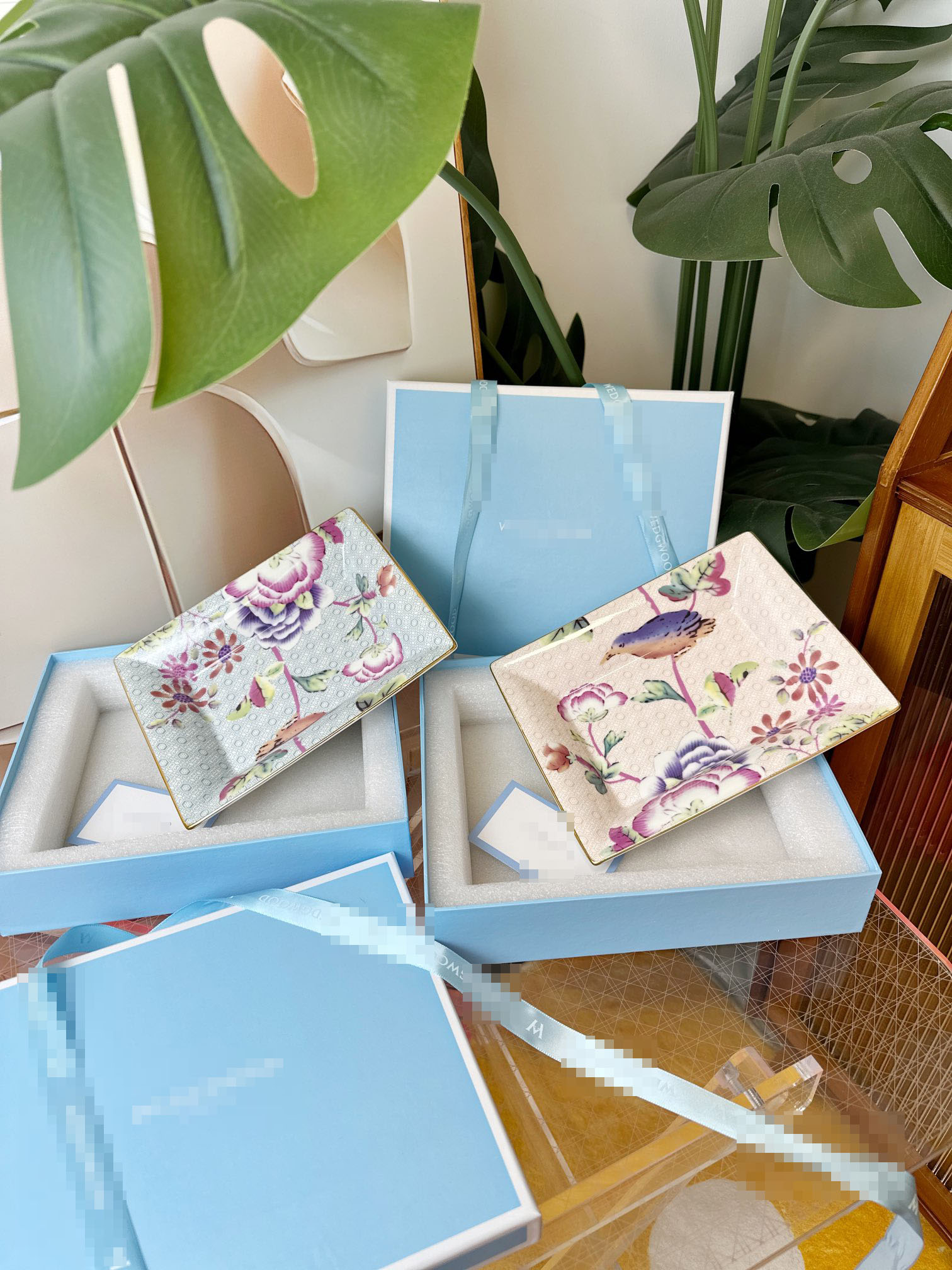 Elegant Bone China Jewelry Tray, Unique Design, Perfect Organizing Accessories, Ideal For Bedrooms, Events, Or Special Occasions 12545