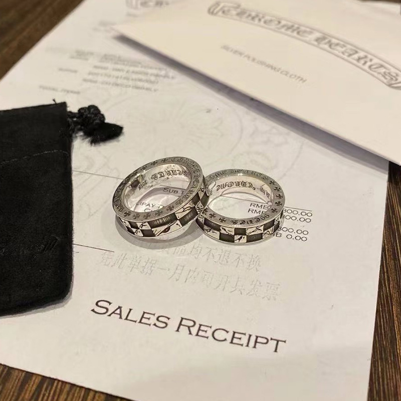 Designer Chrome Cross Demon Eye Thousand Eyes Ring High End Feel Unisex Jewelry Crow Gothic Statement Accessory High Quality Textured Wholesale Gift