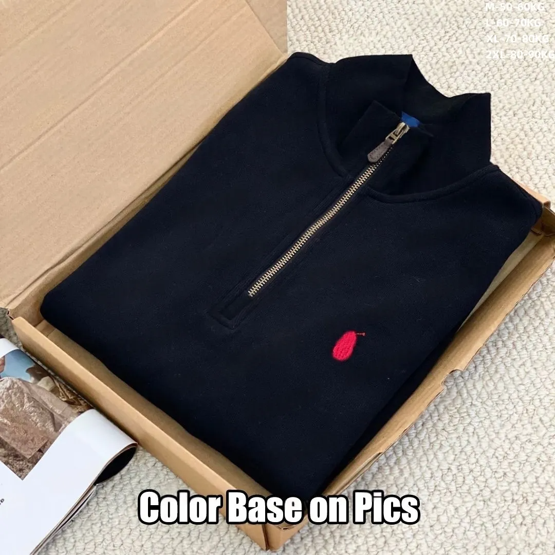 Polo Sweater Men Qu… - image