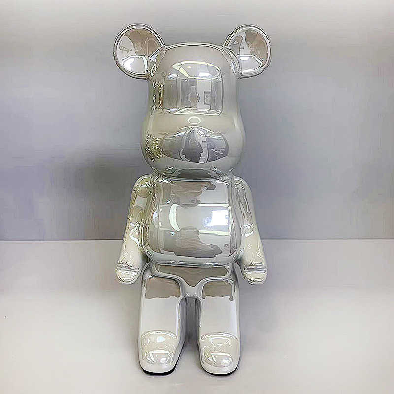 Violent Bear Figurine Money Box Home Living Room TV Cabinet Wine Cabinet Entrance Decoration Trendy Toy T251211