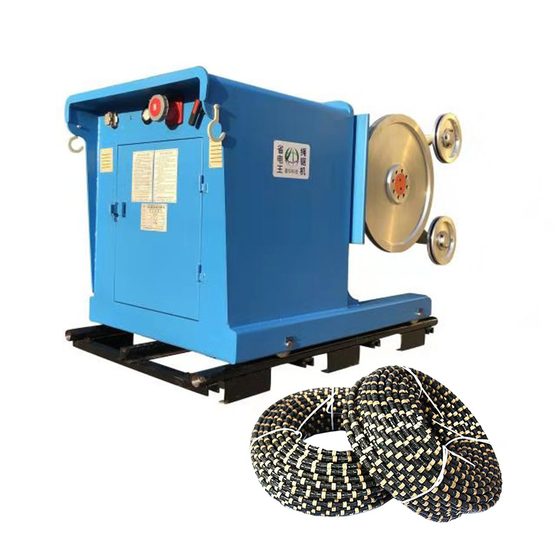 Mine Hydraulic Diamond Rope Saw Machine | High Efficiency Electric Cutter for Concrete, Granite & Marble