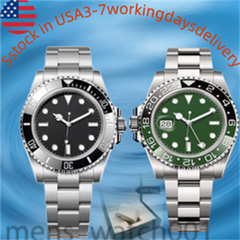 41mm men's automatic luxury mechanical ceramic watch all stainless steel watch sapphire luminous men watch