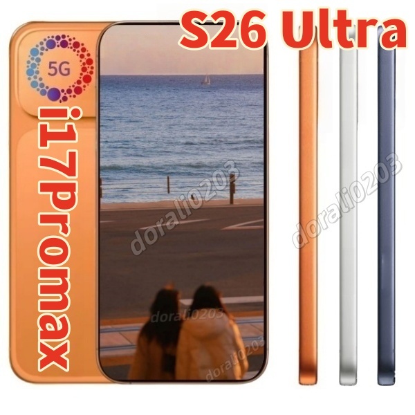 i17 Pro Max 16+2TB S26Ultra S25Ultra i16 Pro Max Android mobile phone 5G unlock smartphone USB-C Face ID 6.9 full screen HD With packaging box