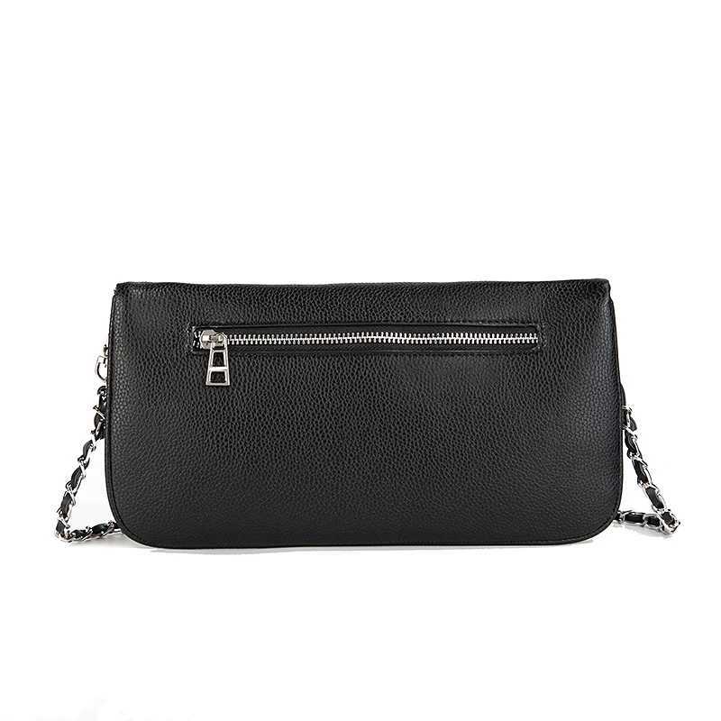 2025 New Fi Wen Wing Bag Classic Black Single-shoder Envelope Zadigent Bag Luxurious Design Chain Crossbody Ladies Bag Y251211