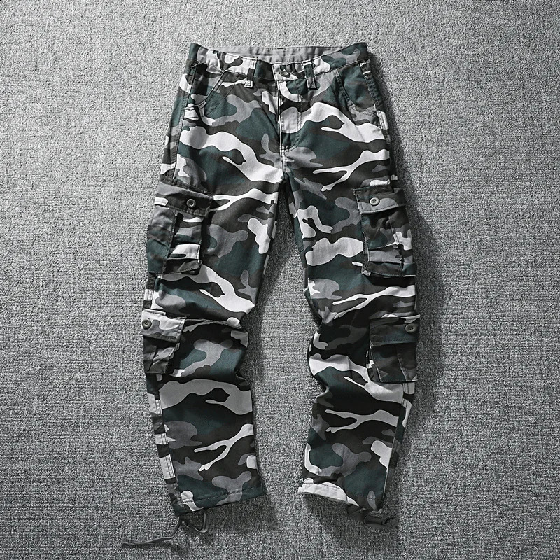 Men Tactical Pants … - image